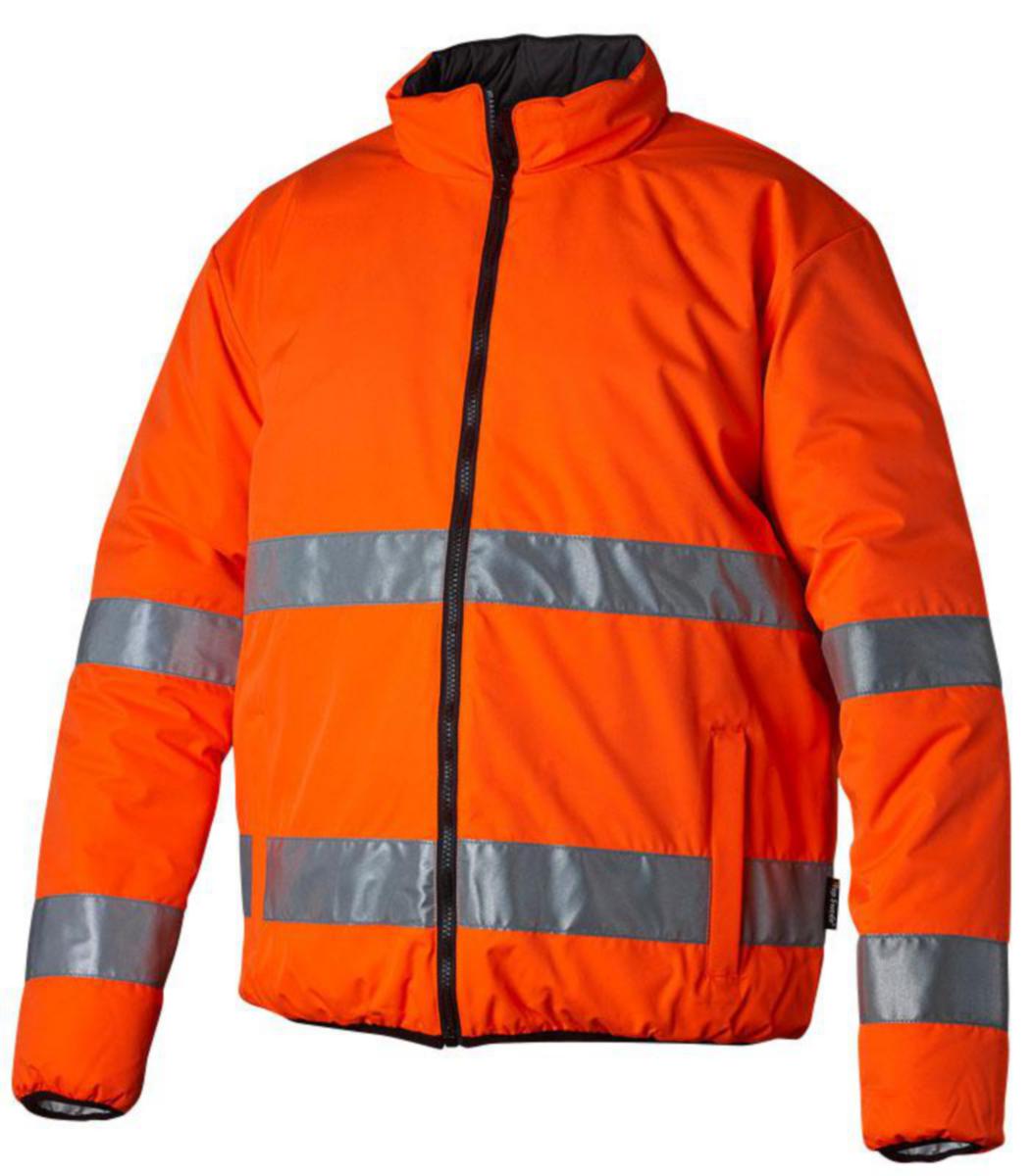 Jacka Top Swede 129 - JACKA TOPSWEDE 129021 VARSEL ORANGE KL.3 VÄNDBAR XL