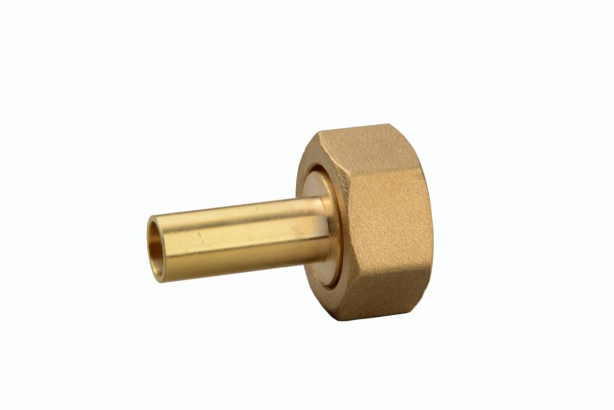 Presskoppling till kulventil AVI1373-S, a-collection - PRESSKOPPLING TILL AVI1373-S 12MM MED MUTTER M26X1,5