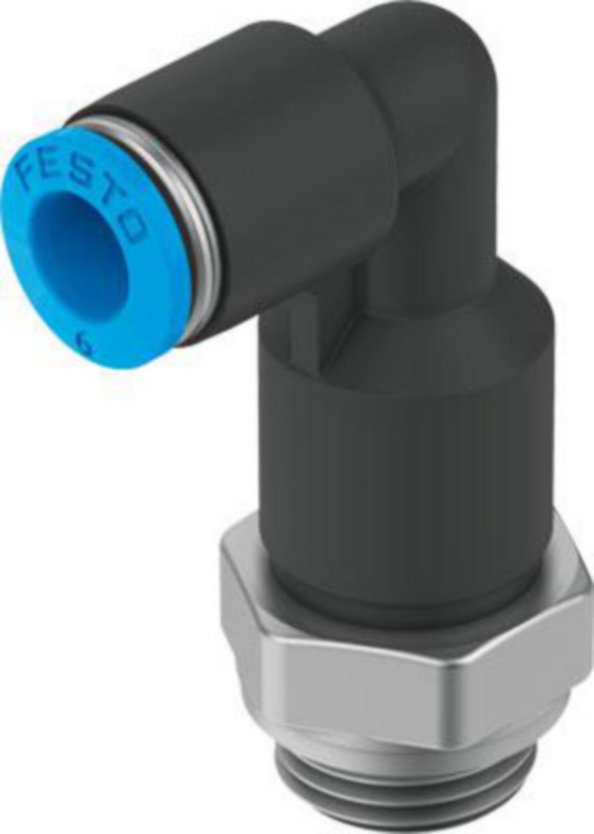 Instickskoppling Festo - QSLL - INSTICKSKOPPLING FESTO VINKLAD QSLL-G1/8-4 LÅNG