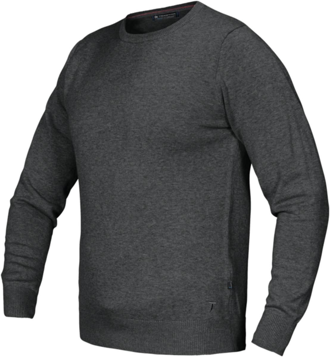 Pullover Texstar PL05 - PULLOVER TEXSTAR PL05 MÖRKGRÅ STL XL