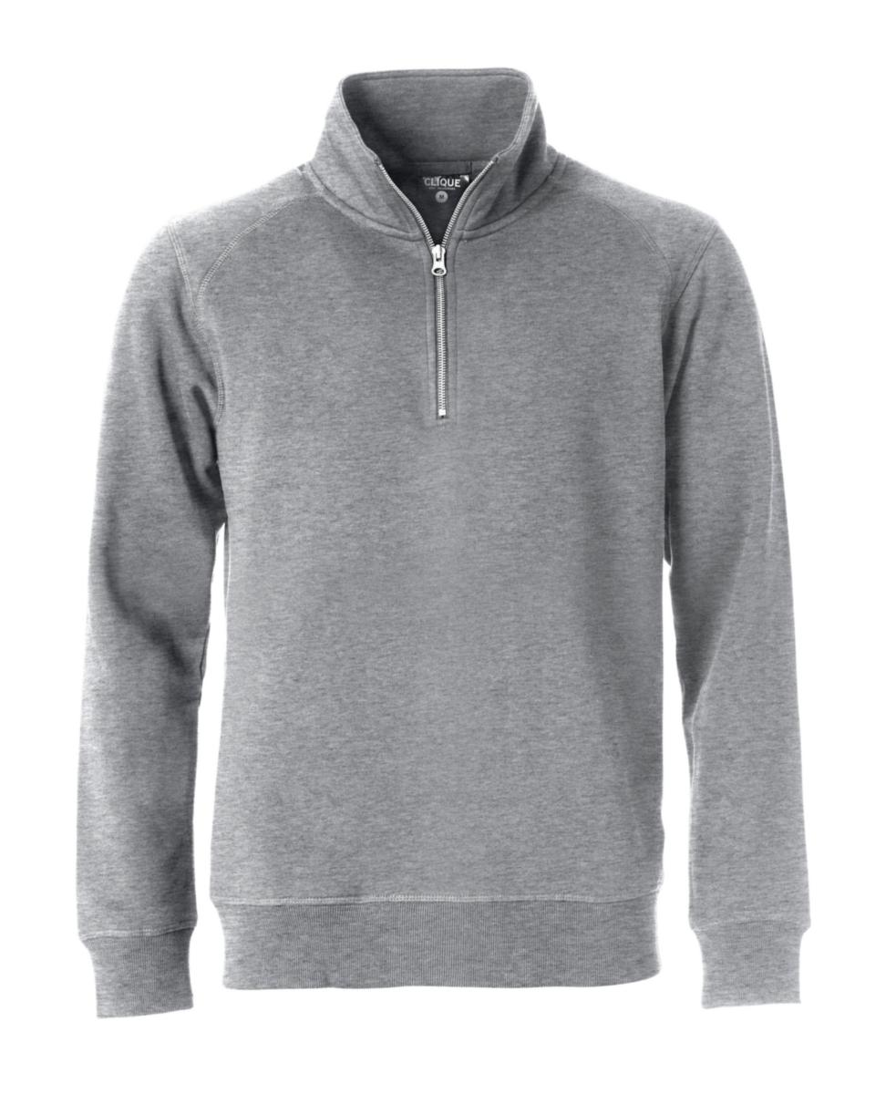 Tröja Clique 021043 Classic Halvzip - TRÖJA CLIQUE 021043 CLASSIC HALVZIP GRÅMELERAD STL 3XL