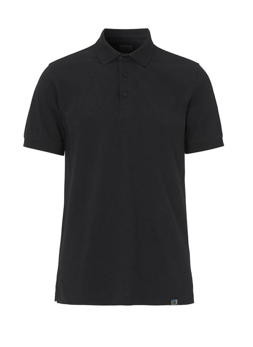 Pikétröja Cottover stretch 141506 - PIKÉTRÖJA STRETCH COTTOVER SVART M