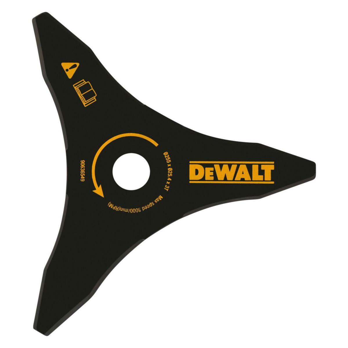 Röjsågklinga DEWALT DT20653 - RÖJSÅGSKLINGA DEWALT DT20653 25CM TILL RÖJSÅG TRI-BLADE