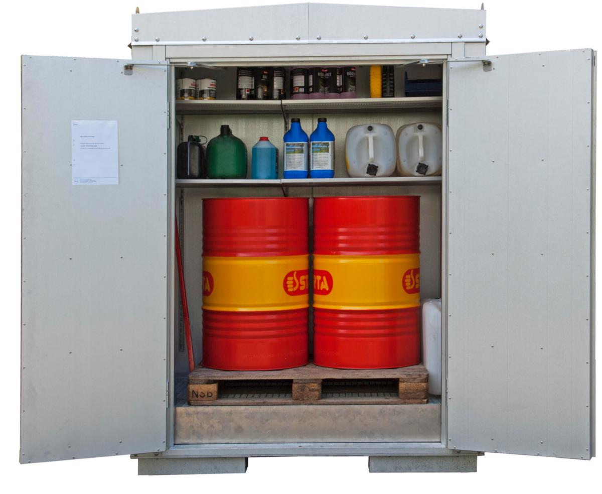 Kemikaliecontainer - KEMIKALIECONTAINER KC1700 UTOMHUS/INNOMHUS ALUZINK