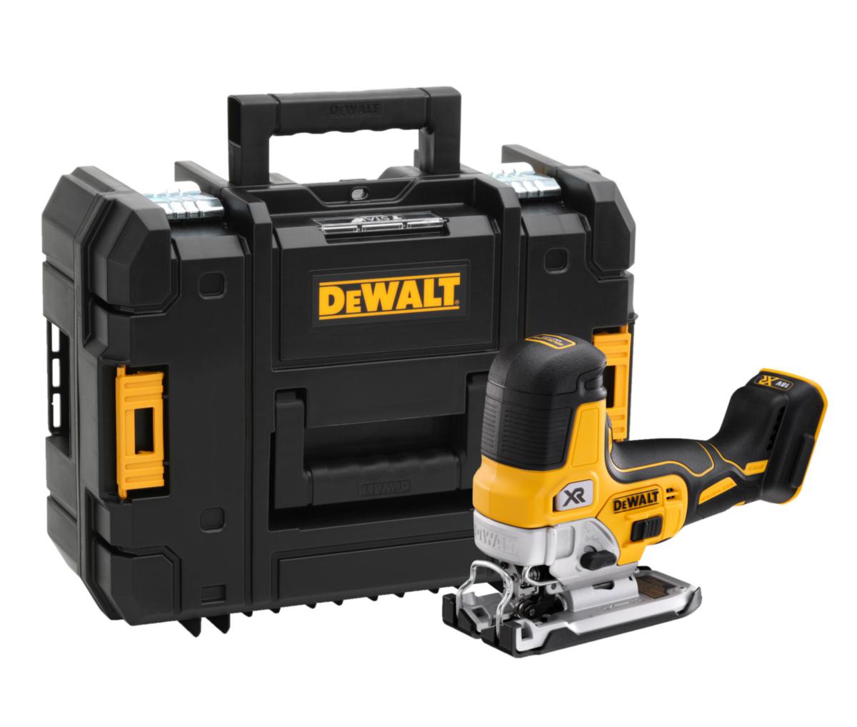 Sticksåg DEWALT DC335NT SOLO - STICKSÅG DEWALT DCS335NT BODYGRIP. 18V. SOLO. TSTAK