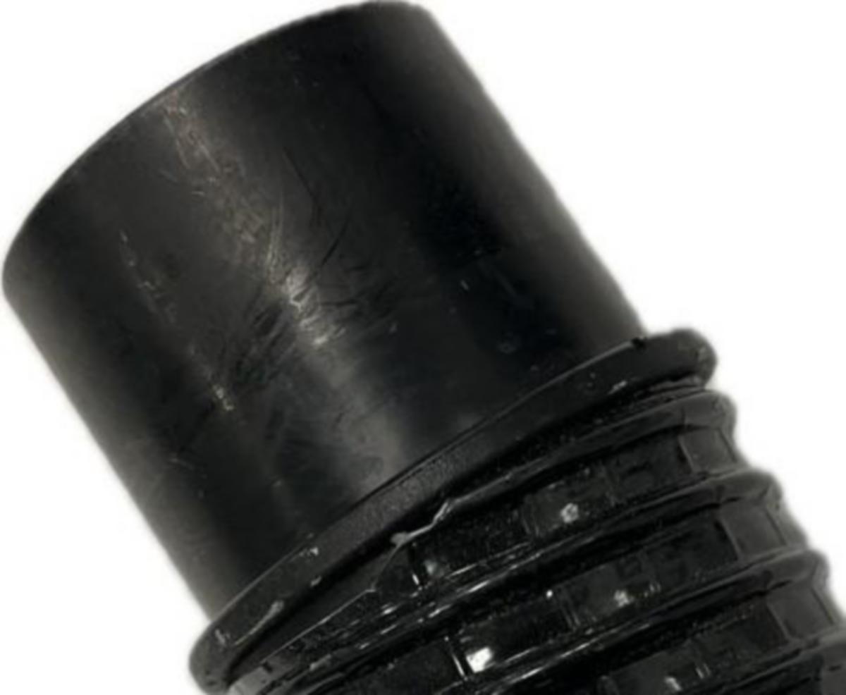 Slangändstycke Nederman - SLANGÄNDSTYCKE Ø45/45 MM ÖVERGÅNG TILL RÖKELEMENATOR