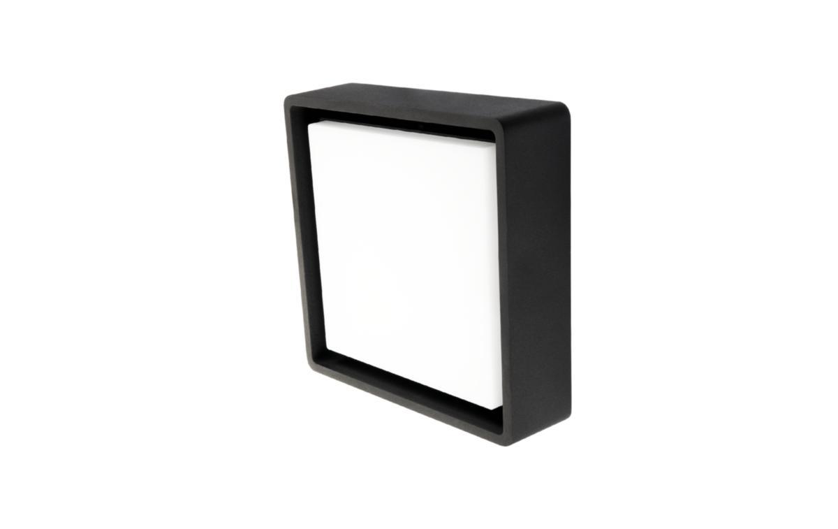 Väggarmatur Frame - VÄGGARM 6W 500LM 3K IP66 SV FRAME SQUARE