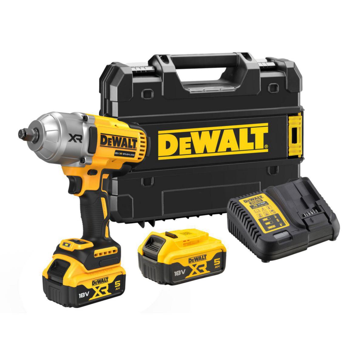 Mutterdragare DEWALT DCF900P2T - MUTTERDRAGARE DEWALT DCF900P2T 1/2", 1396NM TSTAK-SATS