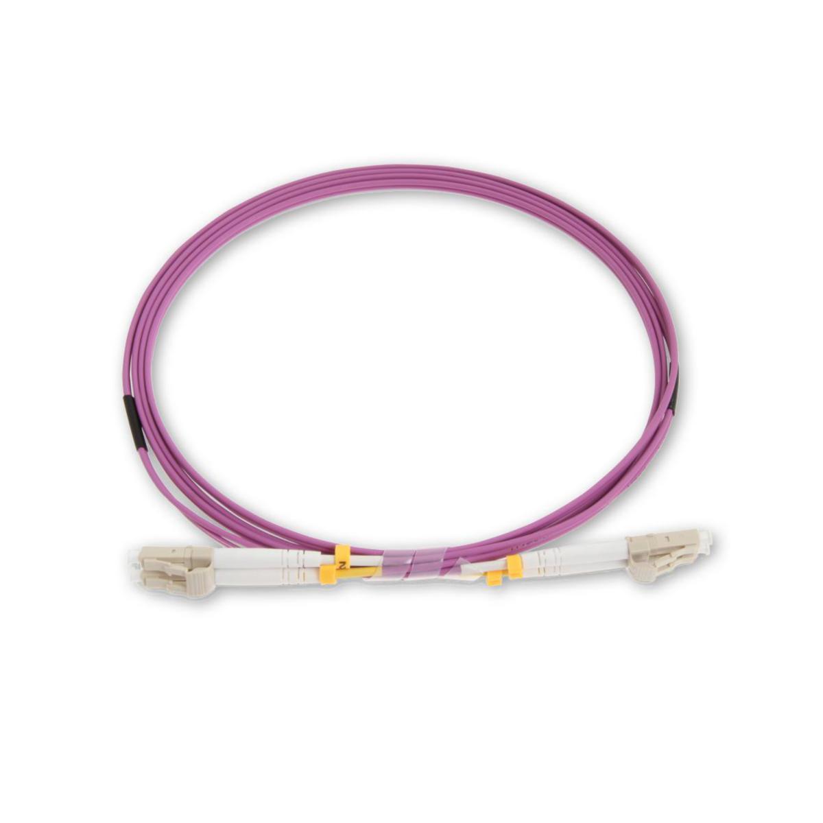 Fiberkablage 2XLC-LC 50/125, OM4 - KABL 2XLC-LC MM OM4 7M VIOLET 41F-40-LC-LC-07