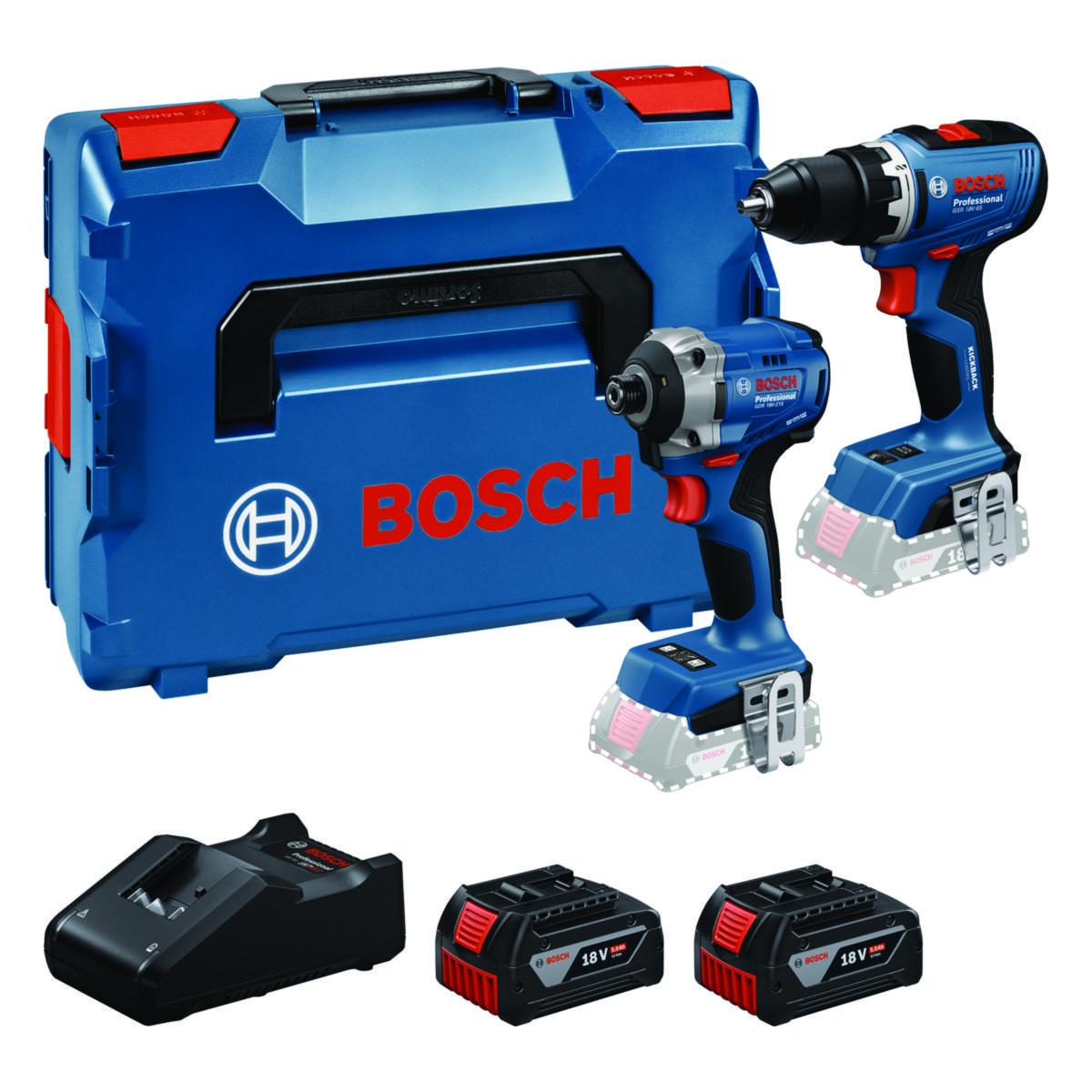 Tool Kit Bosch 18V GSR/GDR 2X5,0Ah L-BOXX - TOOL KIT BOSCH 18V GSR/GDR 2X5,0AH L-BOXX