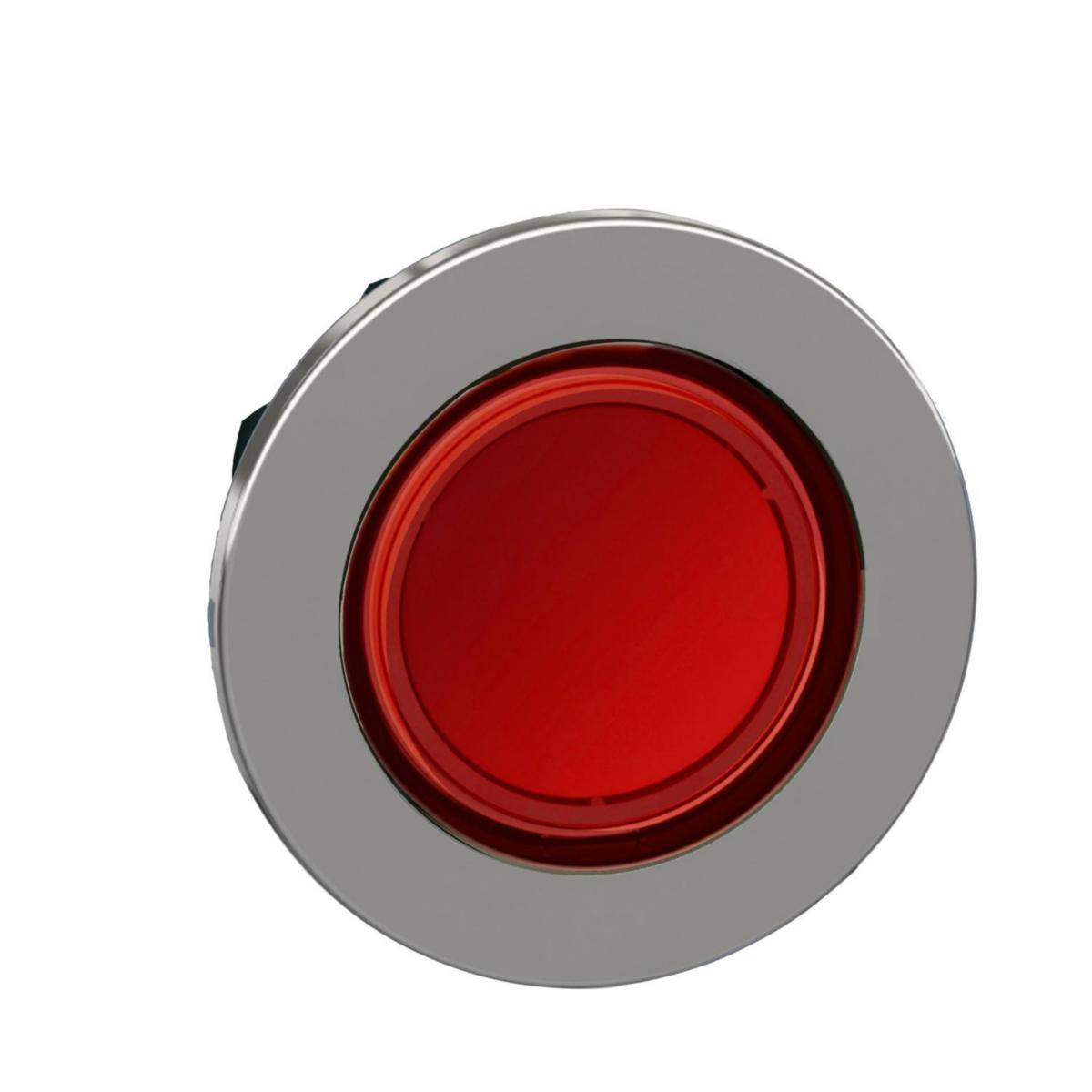 Lamptryckknapp ZB4FW - LAMPTRYCKE RÖD PLAN INF LED ZB4FW343