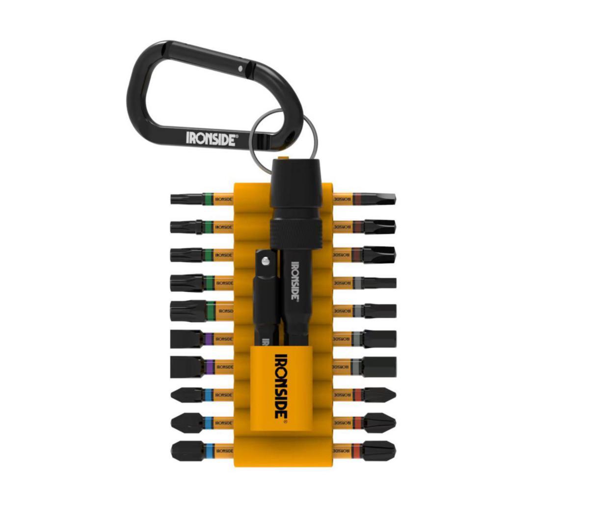 Bit Belt Holder Ironside Power - BIT BELT HOLDER IRONSIDE IMPACT BITS 22 PIECES 201601