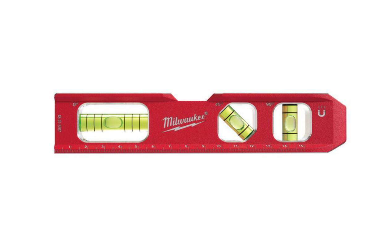 Vattenpass Milwaukee Billet Torpedo - VATTENPASS TORPEDO MILWAUKEE BILLET 17CM