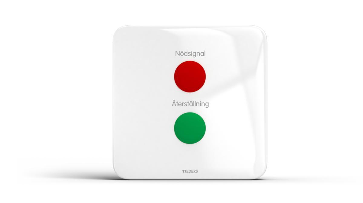 Återställningsknapp - ÅTERSTÄLLN MINNE 2 KN C TEXT NÖDSIGNAL/ÅTERST.