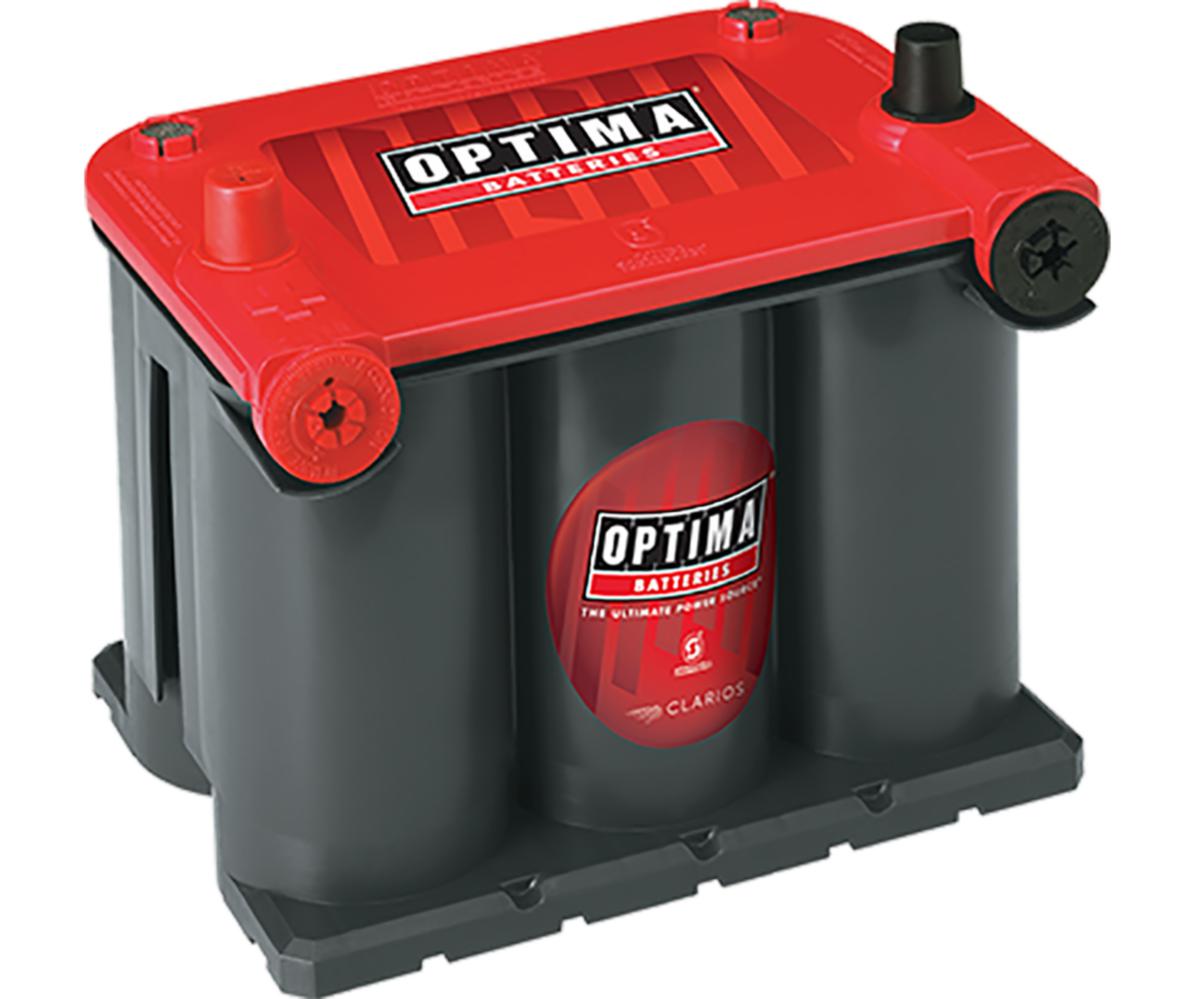 Starter battery Optima AGM red - START BATTERY 12V 50AH