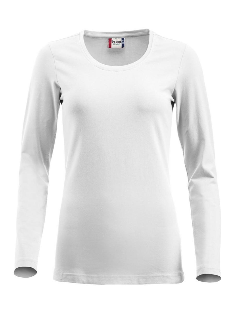 Top Clique 029319 Carolina L-ärm - TOP CLIQUE 029319 CAROLINA DAM L-ÄRM VIT STL XL