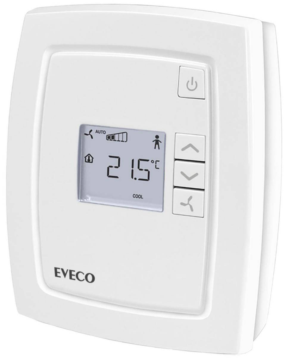 Styrenhet FCR3, Eveco - FAN-COILSTYR. EC-FLÄKT. 230V STÄLLDON ON/OFF. 230V. MODBUS