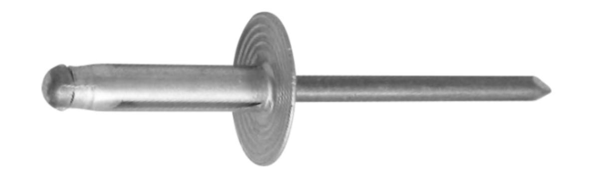 Blindnit AL/AL Trebol stor skalle - BLINDNIT AL/AL TREBOL 16MM 4.8X20.5 200ST