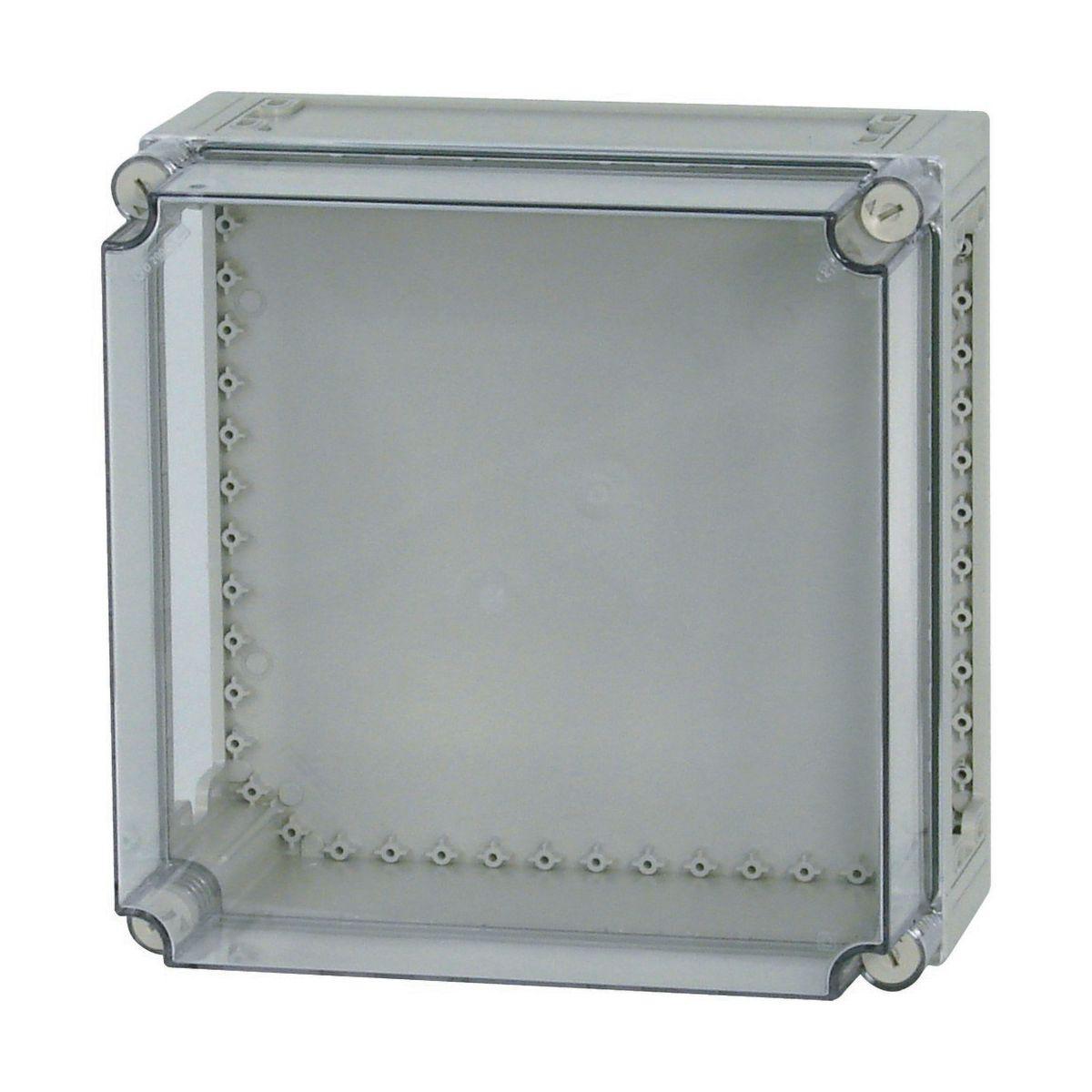 Kapsling IP65 Knockout - KAPSL. 375X375/225,FLÄNS 23596