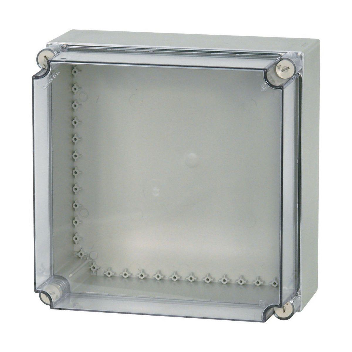 Kapsling IP65 Knockout - KAPSL. 375X375/225,SLÄT 24291