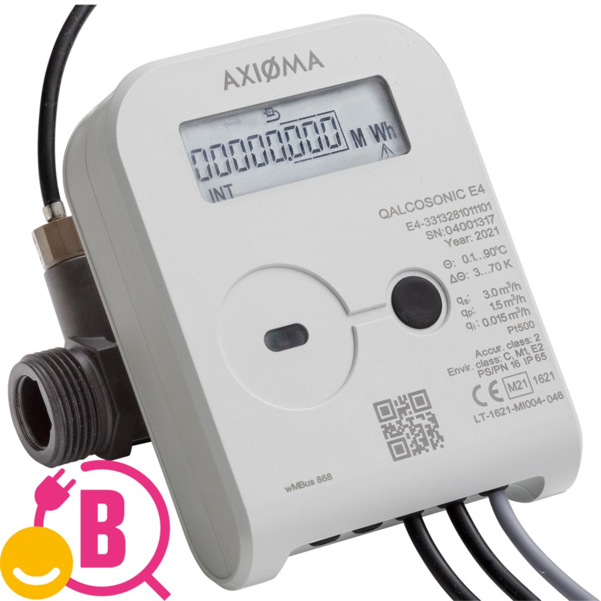 Termisk energimätare E4 24/230V, Ambiductor - TERMISK ENERGIMÄTARE E4 DN25 QP 6,0 260