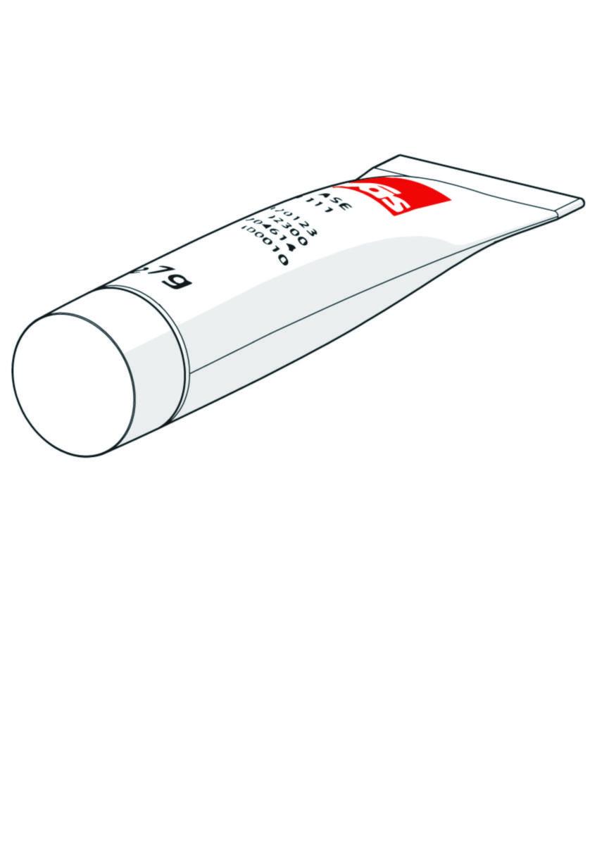 Faucet Grease, Oras - ORAS FITTING GREASE TUBE CA:10 G., 911311