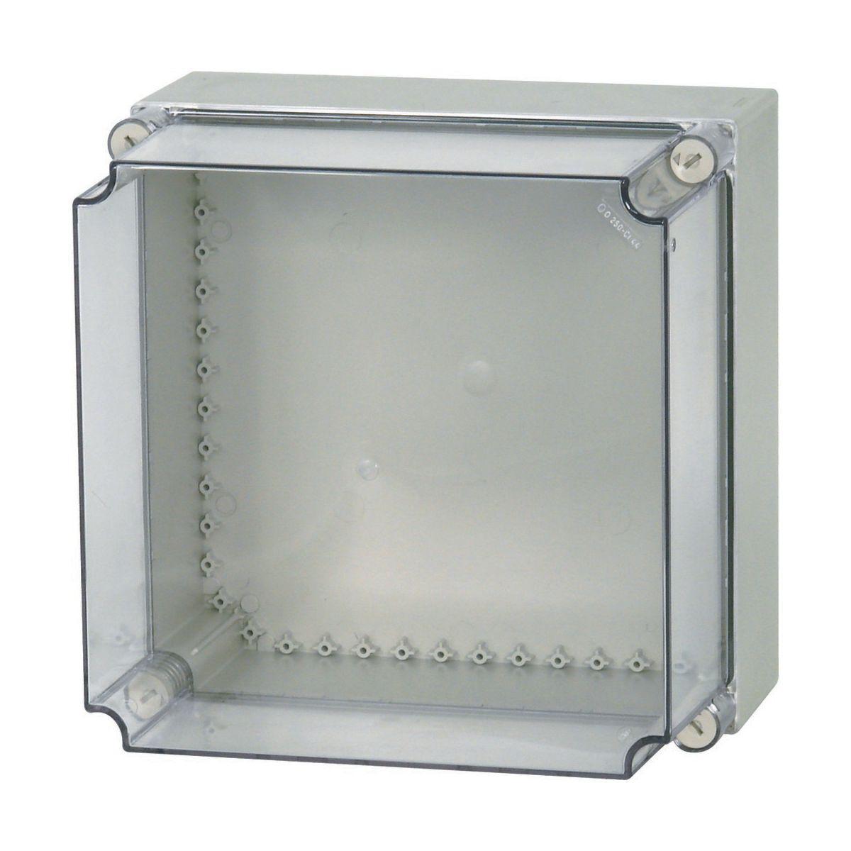 Kapsling IP65 Knockout - KAPSL. 375X375/275,SLÄT 24359