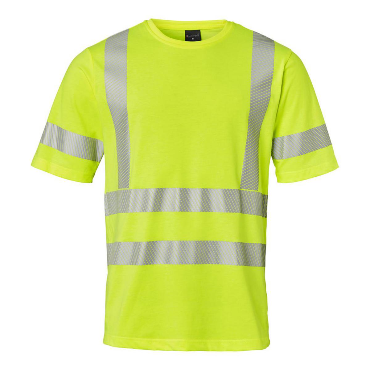 T-shirt Top Swede 268 - T-SHIRT TOPSWEDE 268005 GUL VARSEL STL M