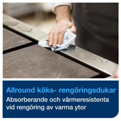 TORK RENGÖRINGSDUK KÖK VIKT W4 VIKT DUK W4