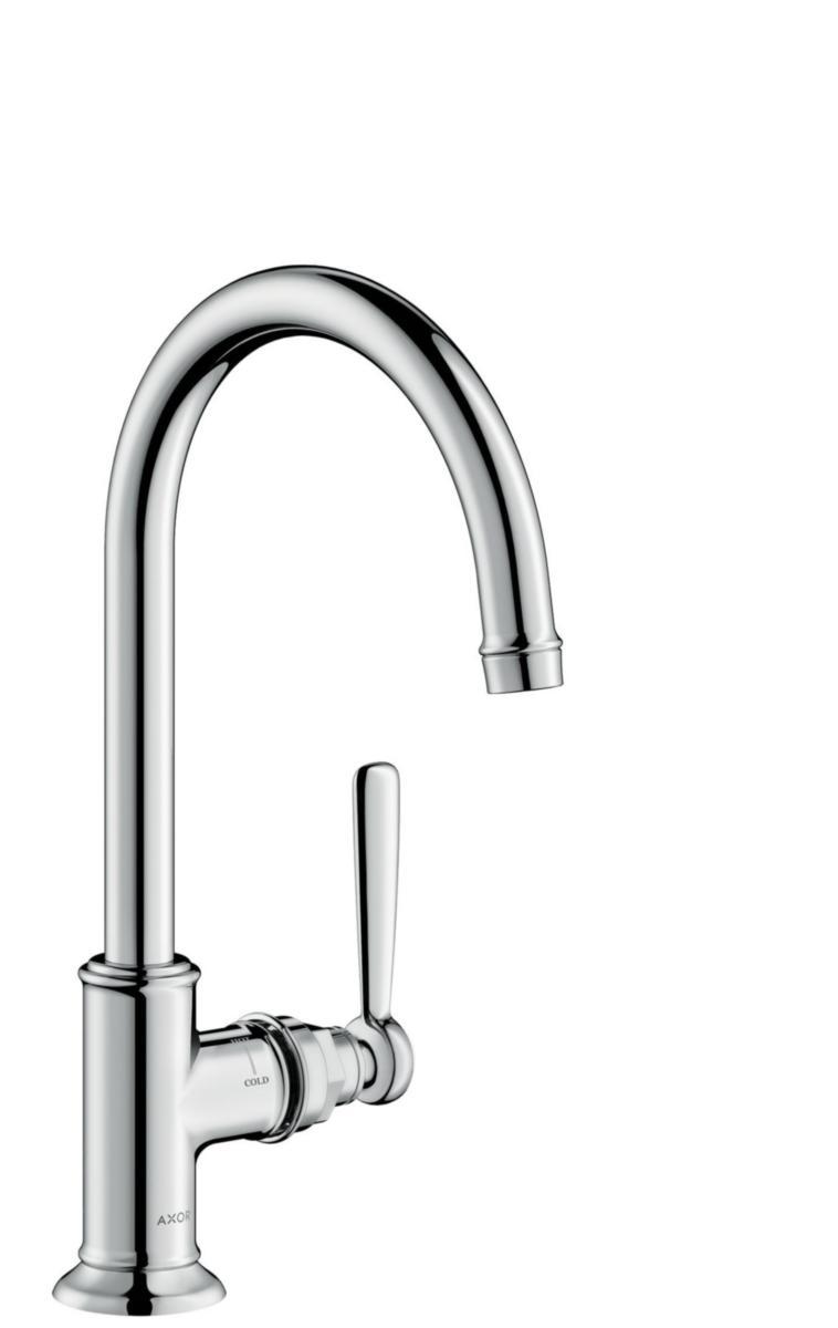 Tvättställsblandare Montreux, Hansgrohe - HG AXOR MONTREUX TS BL 1-GR HÖG PIP. U.BV. KROM 16518000