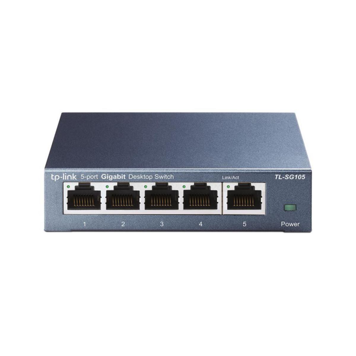 Switch 5-Port Gigabit Desktop, TL-SG105 - GigabitSwitch 5-p TL-SG105