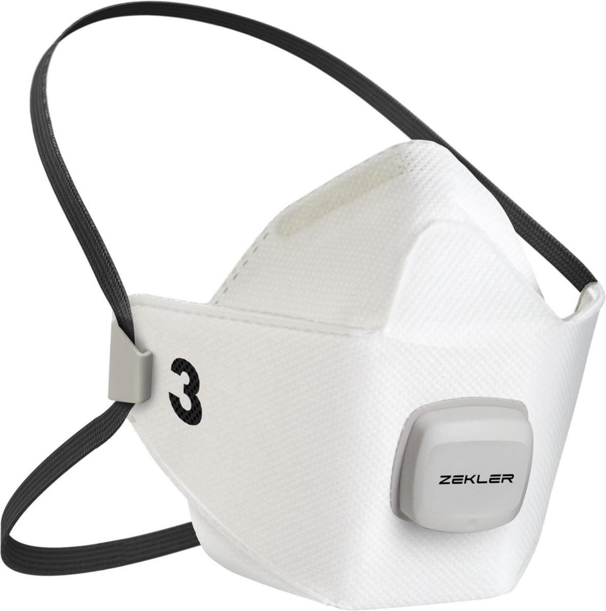 Filtrerande Halvmask Zekler 1503V - FILTRERANDE HALVMASK 1503V ZEKLER FFP3V STL M/L 10P