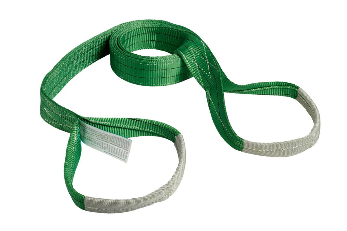 Webbing sling ironside - WEBBING SLING IRONSIDE 2T 10M EYE/EYE GREEN 60MM 102977