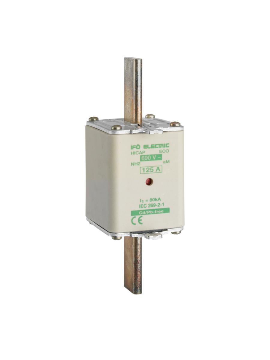 Ifö Hicap ECO aM, storlek 2, 690 V - KNIVS HICAP ECO AM 2/125 aM 690V *