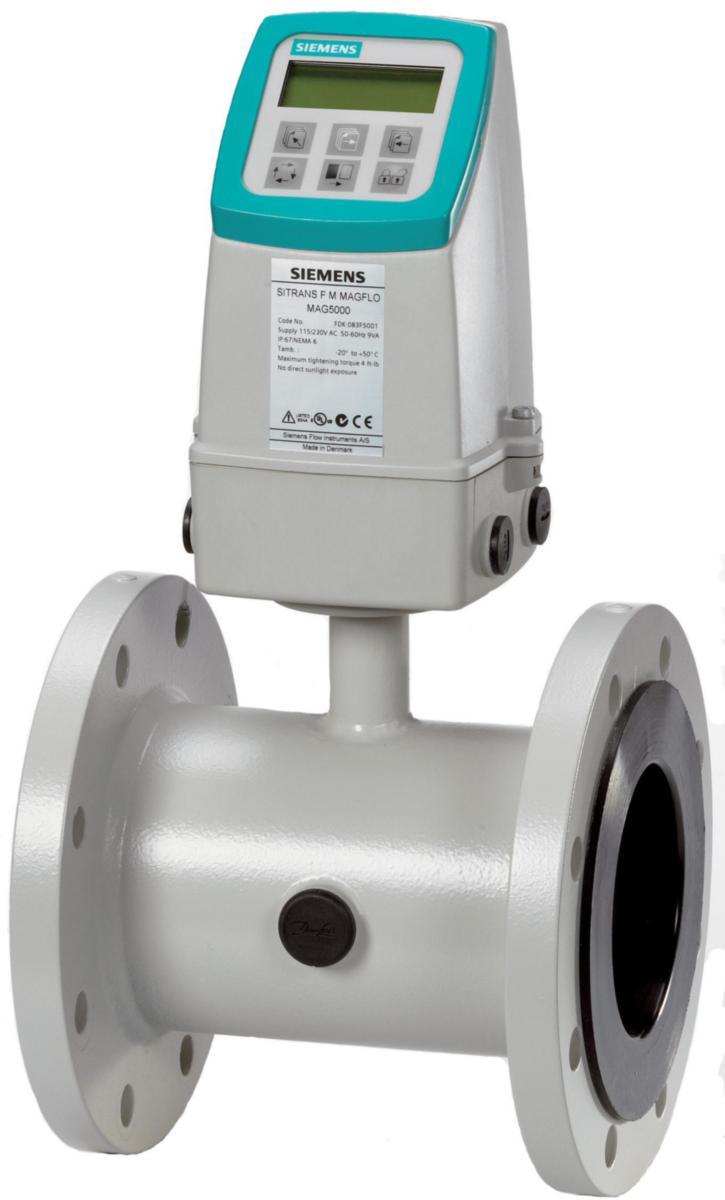 Sitrans FM MAG5000/5100W complete flow meter EPDM, Siemens - SITRANS F M MAG 5100 W KOMPL FLÖDESM DN80.PN16.EPDM