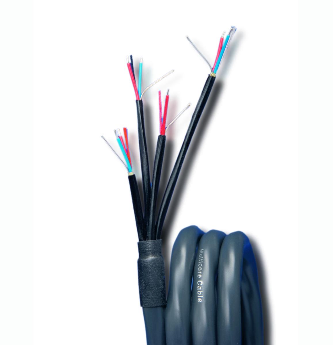 Audiokabel MB halogenfri & flamskyddad SUPRA, Jenving - MB04-JP 4X2X0.24 GRÅ T200 FLAMSKYDDAD OCH HALOGENFRI