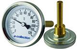 Instickstermometer med dykrör anslutning bakåt, a-collection