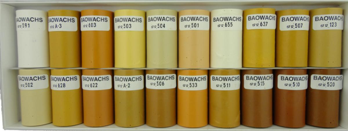 Laying kit Baowachs - REPAIR KIT BAOWACHS WAX STICK 20PCS/PACK BLACK