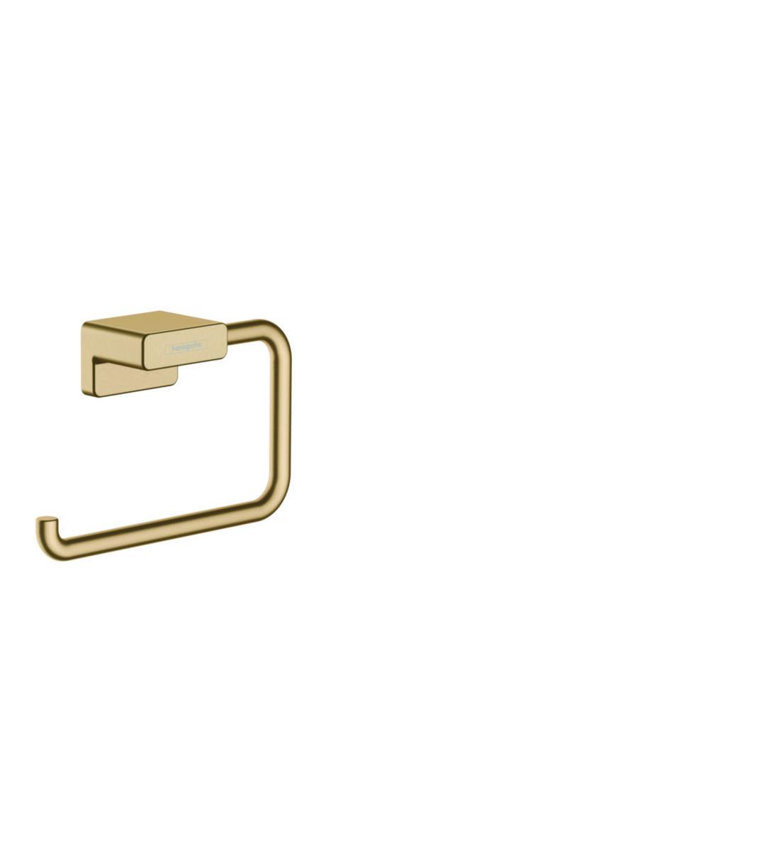 Pappershållare AddStoris utan lock, Hansgrohe - HANSGROHE PAPPERSHÅLLARE ADDSTORIS BORSTAD BRONS