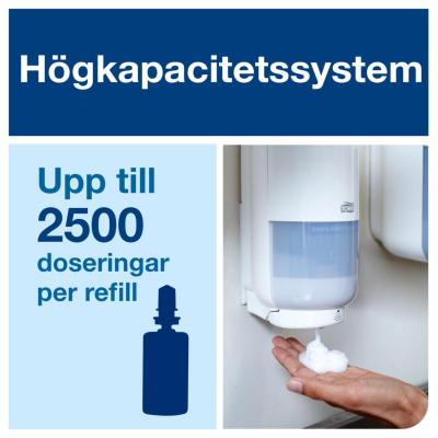 TORK DISPENSER SKUMTVÅL S4 VIT SENSOR 561600