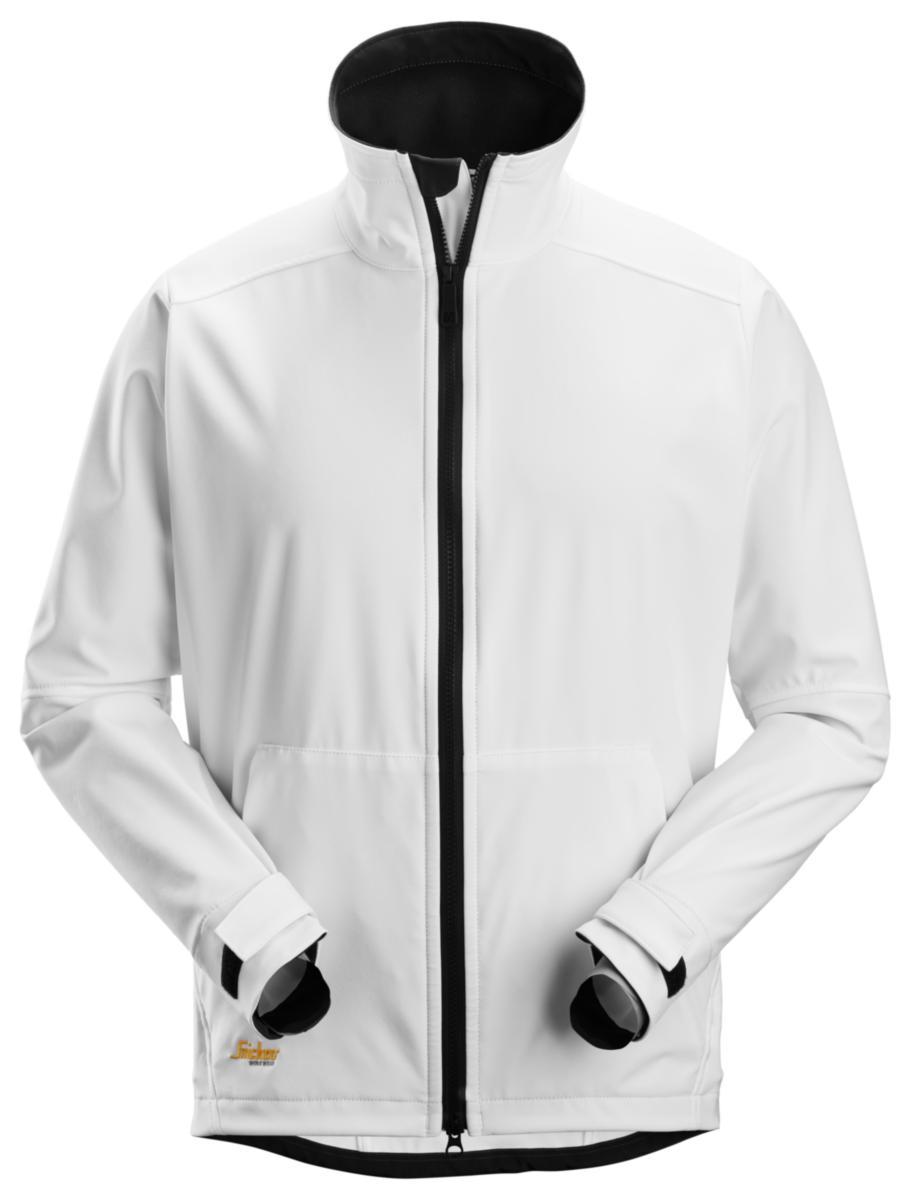 Softshell Jacket Snickers 1205 Allround Work - Vit Stl XL