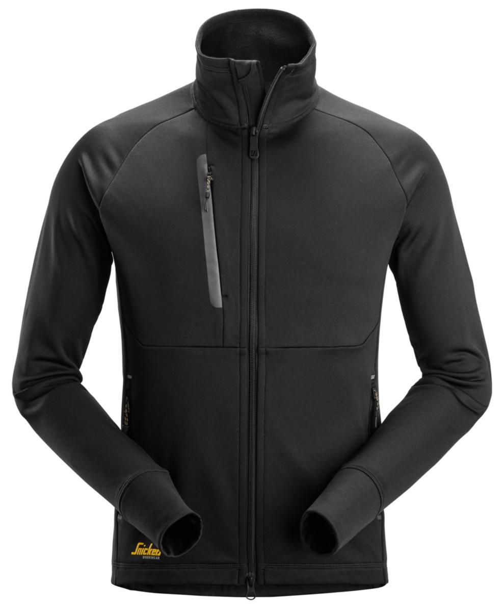 Tröja Snickers 8023 - TRÖJA SNICKERS 8023-0400 SVART HELZIP FW STL XS