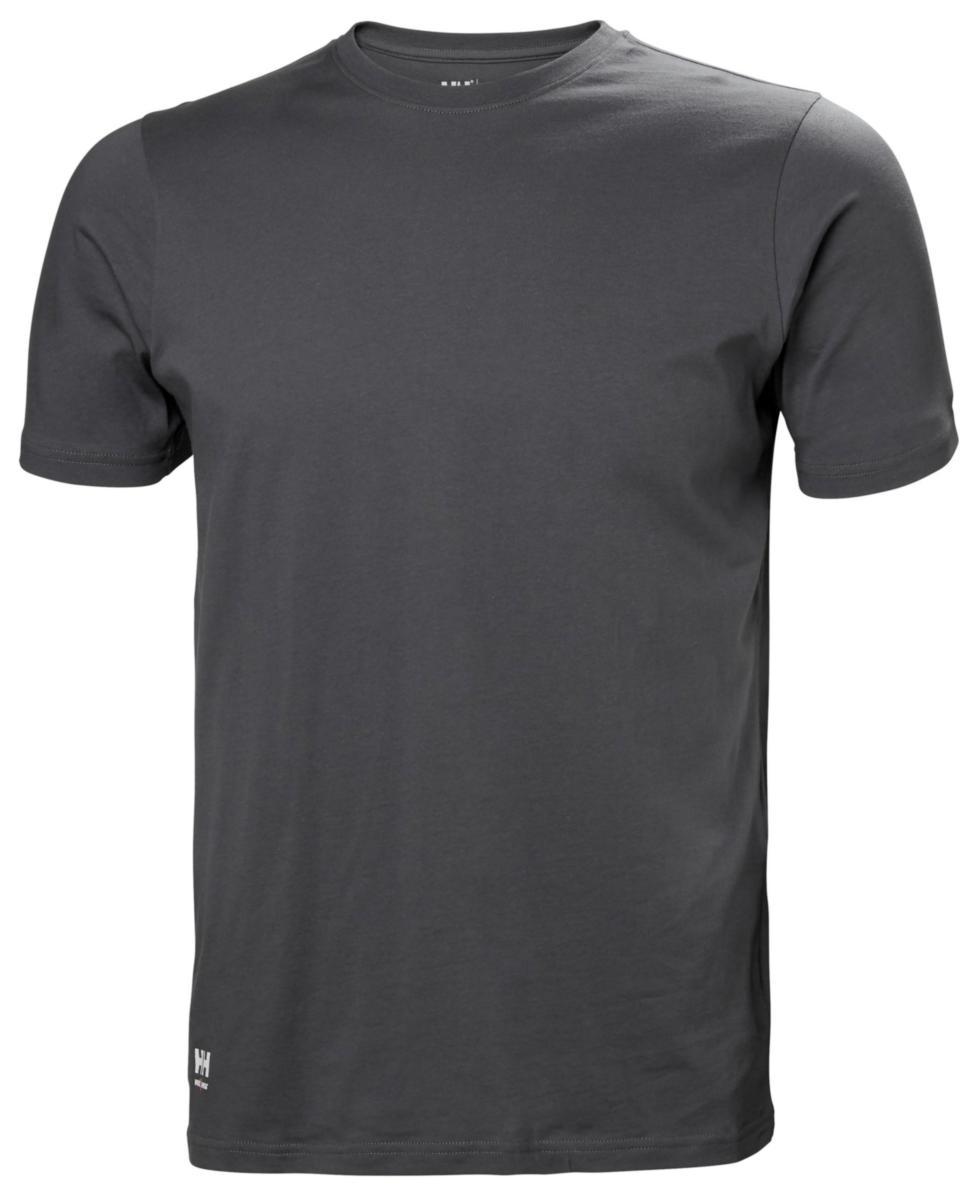 T-shirt Helly Hansen Manchester 79161 - T-SHIRT HH 79161-970 MÖRKGRÅ MANCHESTER STL XL