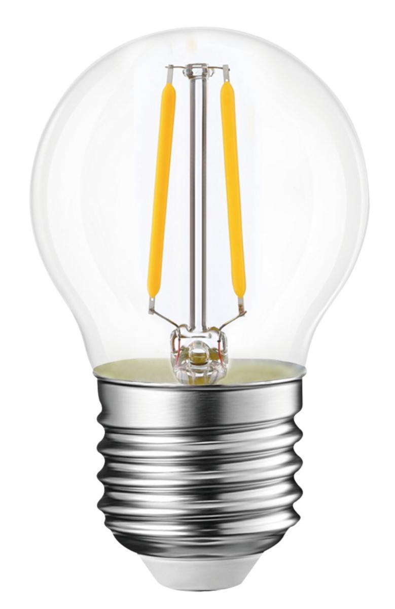 LED Filament Klot - LED FIL KLOT 2W E27 KLAR DIM