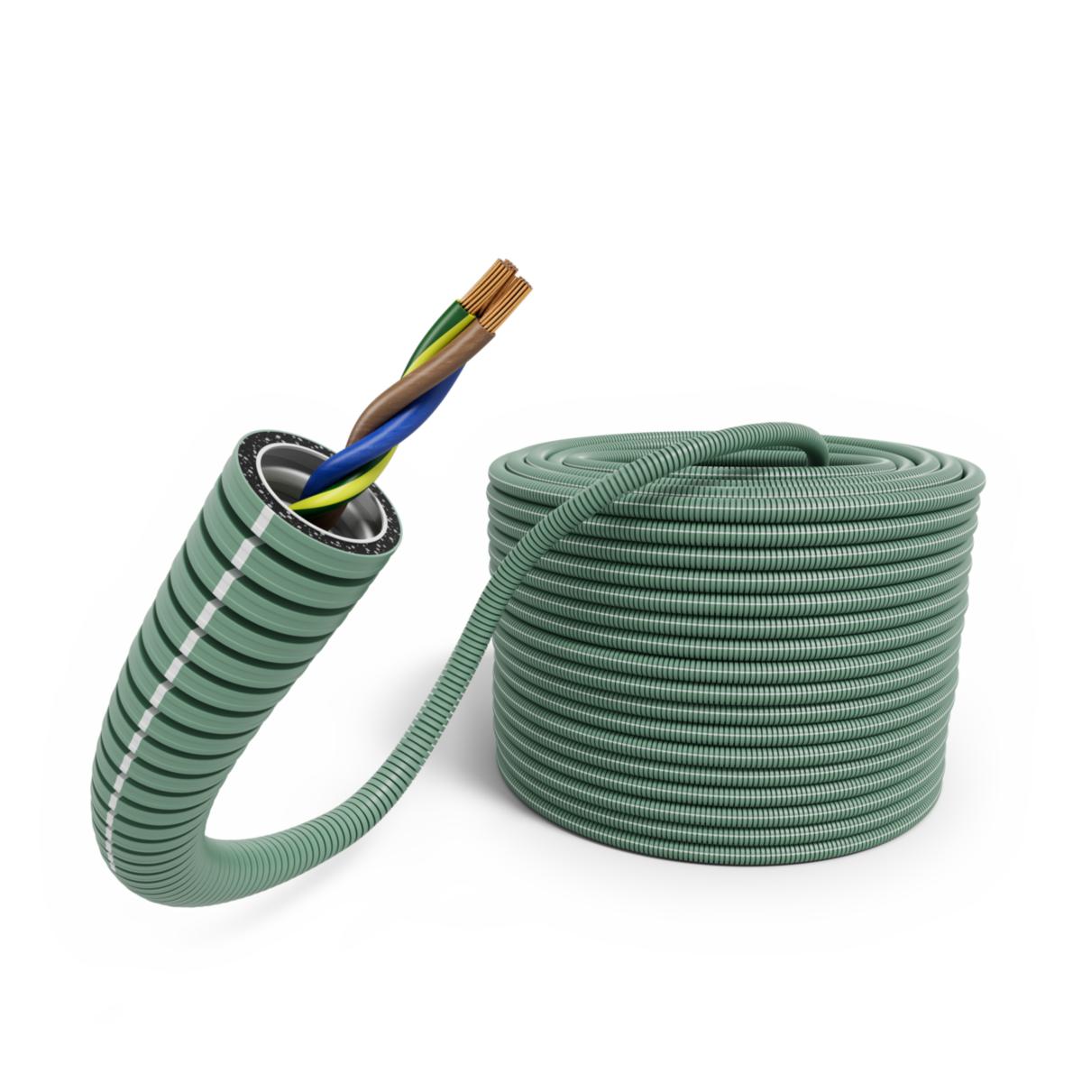 Flex hose FQ twisted Dca - 16/FQ-T 3G1,5 iCable rPP R100