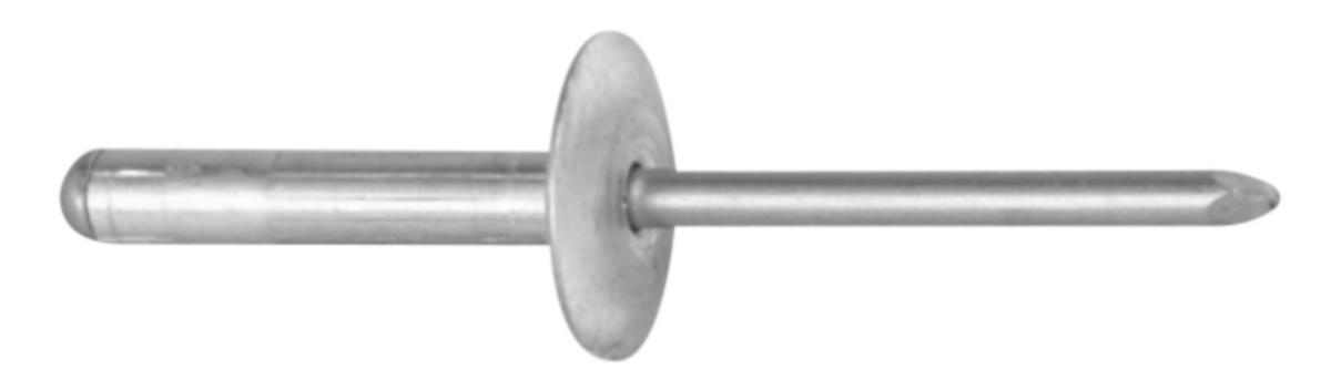 Multigripnit AVEX® "stort huvud", aluminium - MULTIGRIPNIT AVEX AL/ST LF 3.2X7.9 1000ST