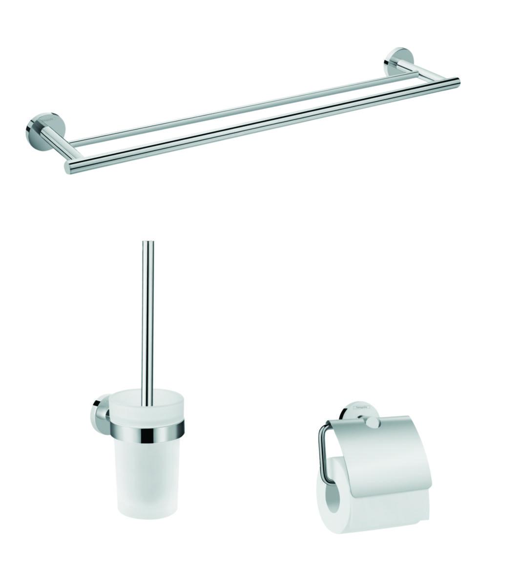 Tillbehörspaket med 3 delar Logis Universal, Hansgrohe - HG TILLBEHÖRSPAKET MED 3 DELAR LOGIS UNIVERSAL KROM