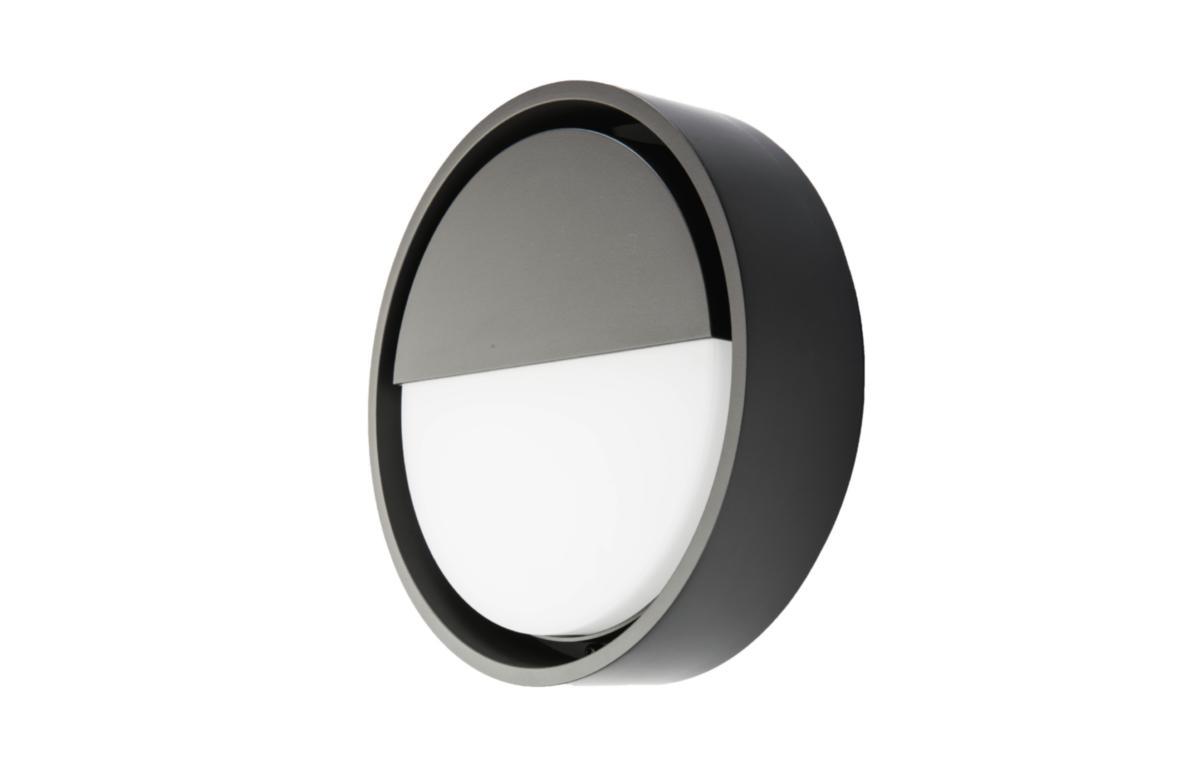 Väggarmatur Frame - VÄGGARM 7W 390LM 4K GR IP66 FRAME ROUND