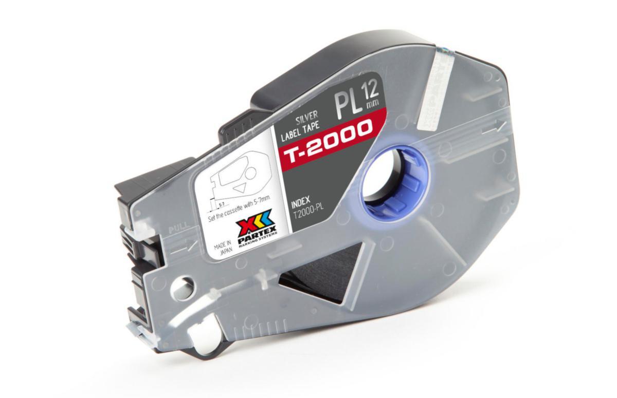 Tapekassett T2000 - TAPEKASSETT 9 MM SILVER T2000-PL090CN8