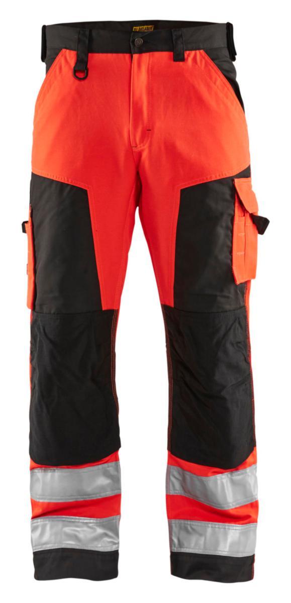 Midjebyxa Blåkläder 1566-1811 - MIDJEBYXA BLK 1566-1811 MULTINORM KL2 VARSELRÖD/SVART
